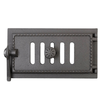 Дверца для печи поддувальная ДПУ-3 (Р) уплотненная крашенная 290*140 мм