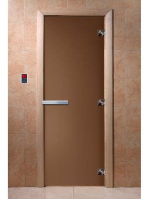 Дверь DoorWood "Теплая ночь" матовая бронза 1700*700мм 8мм