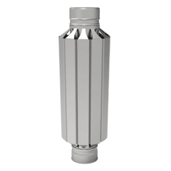 Дымоход-конвектор Ромашка (439/1,0 мм) Ф120