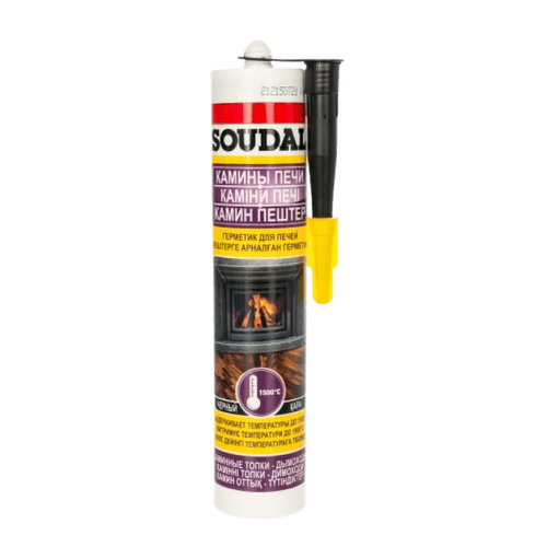 Герметик камин 0,3 SOUDAL 1500 C