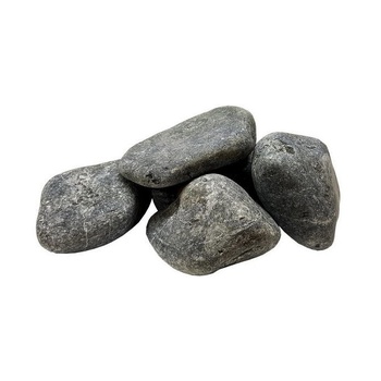 Серпентинит "Черный принц" шлифованный (ведро 10 кг) — Камни для бани